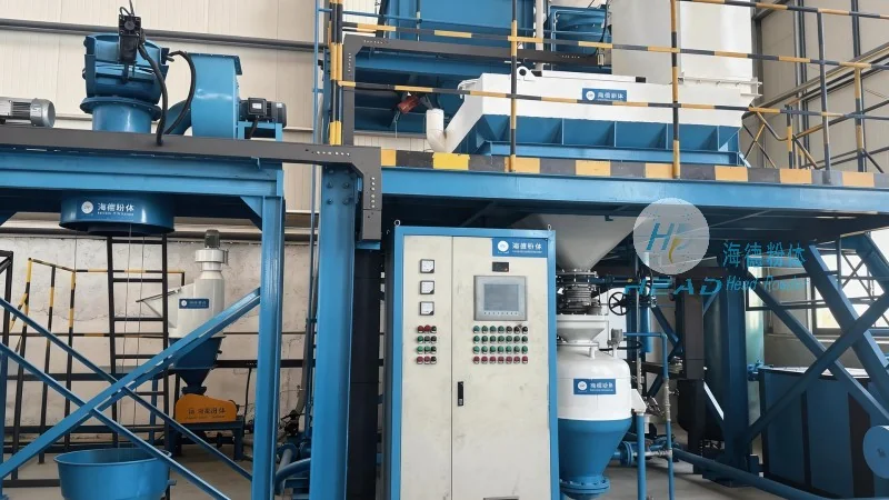 लाओस फोंगसाली सिरेमिक पाउडर, कम हवा-गति वाले न्यूमैटिक संचरण प्रोजेक्ट