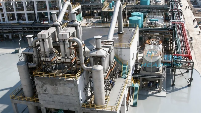 PVDF पाउडर के न्यूमैटिक संचरण योजना